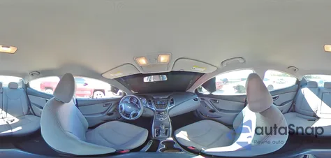 2014 Hyundai Elantra Se z USA, uszkodzony, nr VIN 5NPDH4AE4EH512317